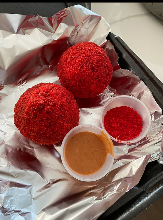 Seafood Hot Cheetos Balls