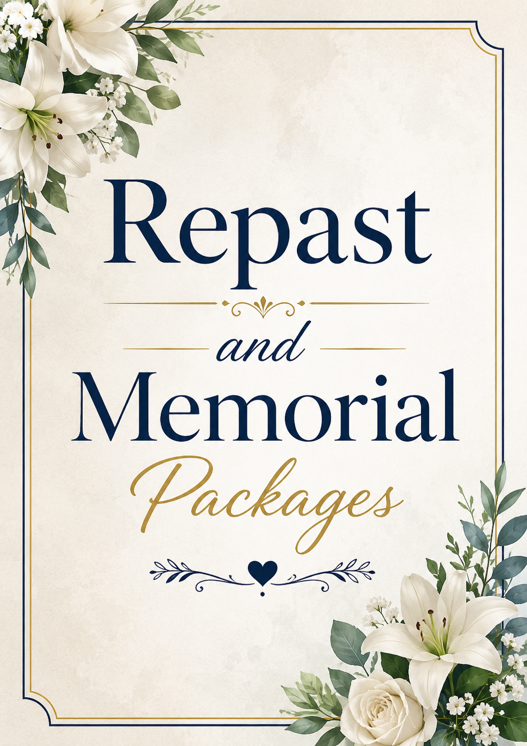 Repast and Memorial Catering Package #3